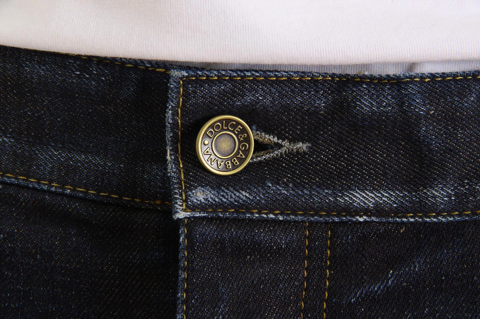 Dolce & Gabbana mens jeans Gold G644LD G8Q05 S9001