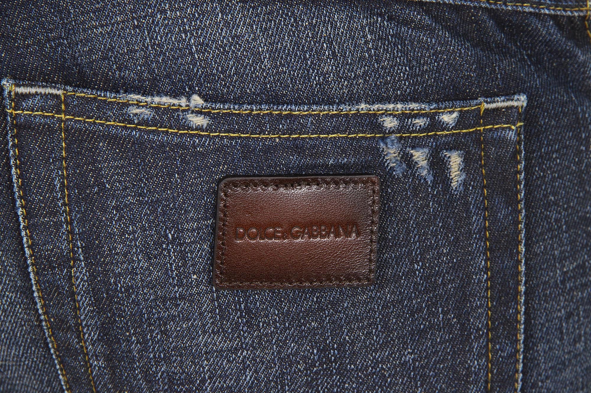 Dolce & Gabbana mens jeans Gold G644LD G8Q05 S9001