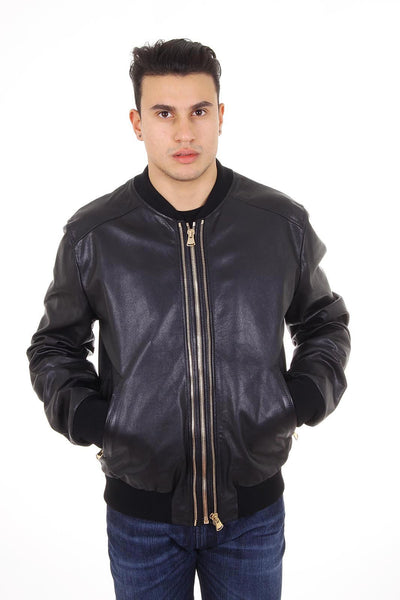 Dolce & Gabbana mens leather jacket G9BN9L FUL1R N0000