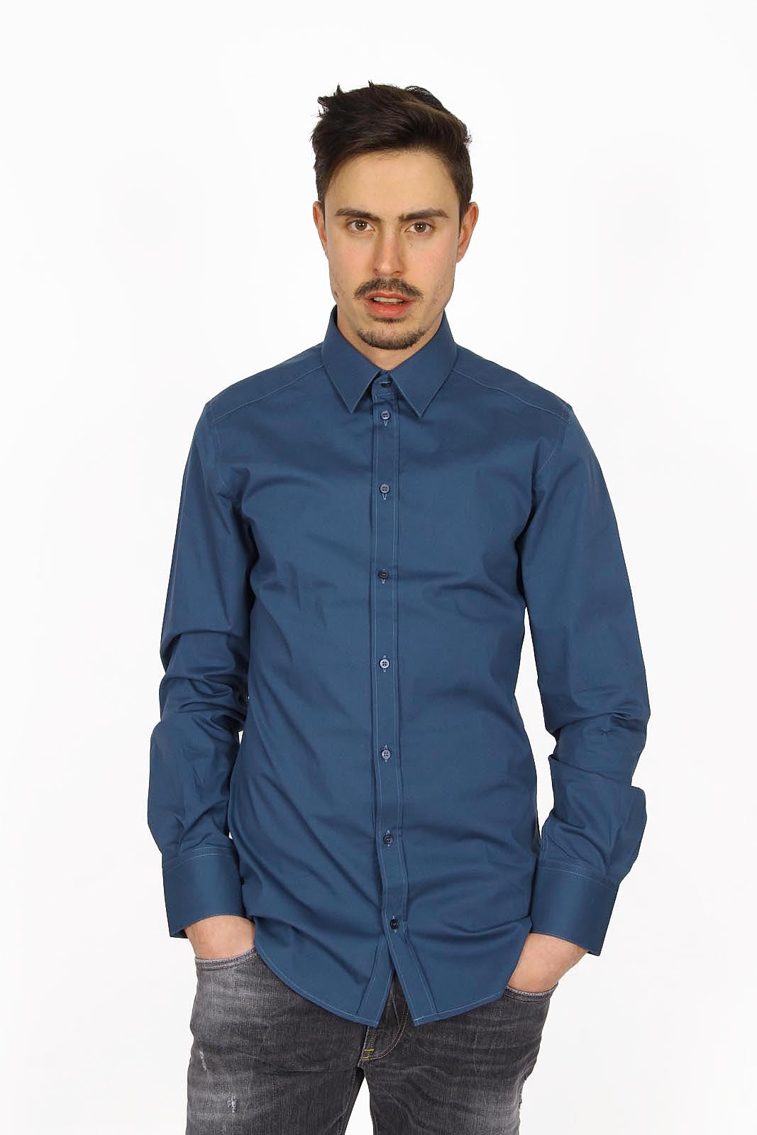 Dolce & Gabbana mens shirt long sleeve G5CP0T FUEAJ B0966