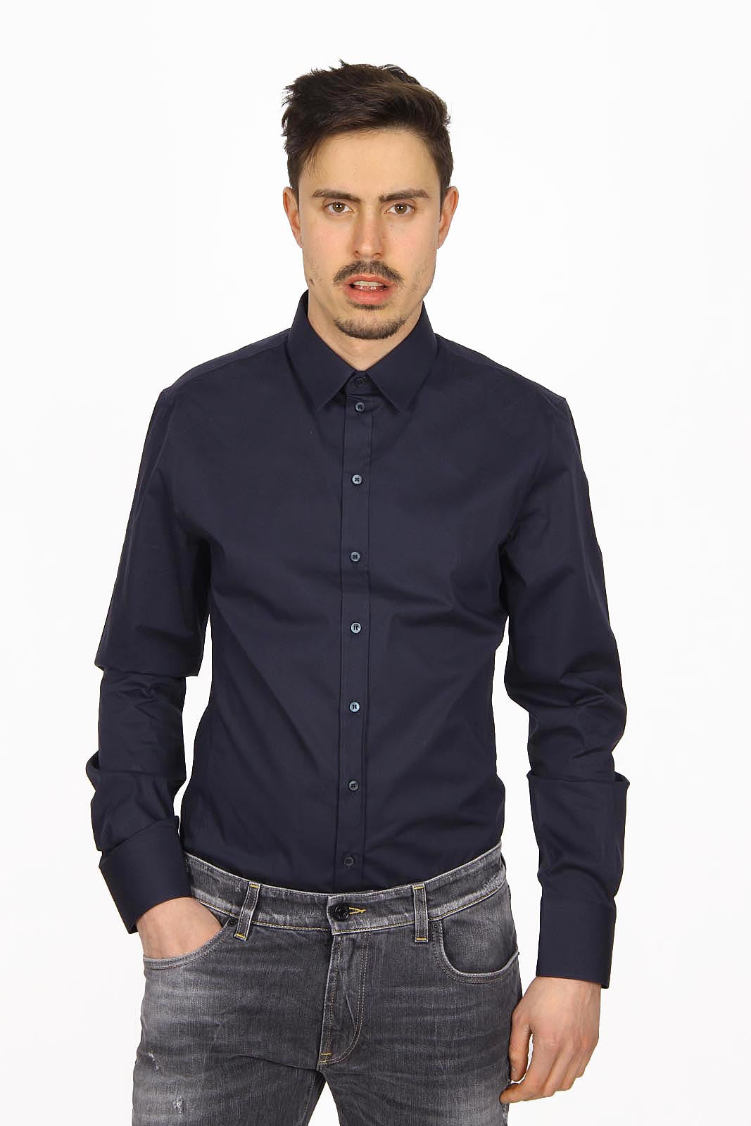 Dolce & Gabbana mens shirt long sleeve G5CP6T FUEAJ B0711