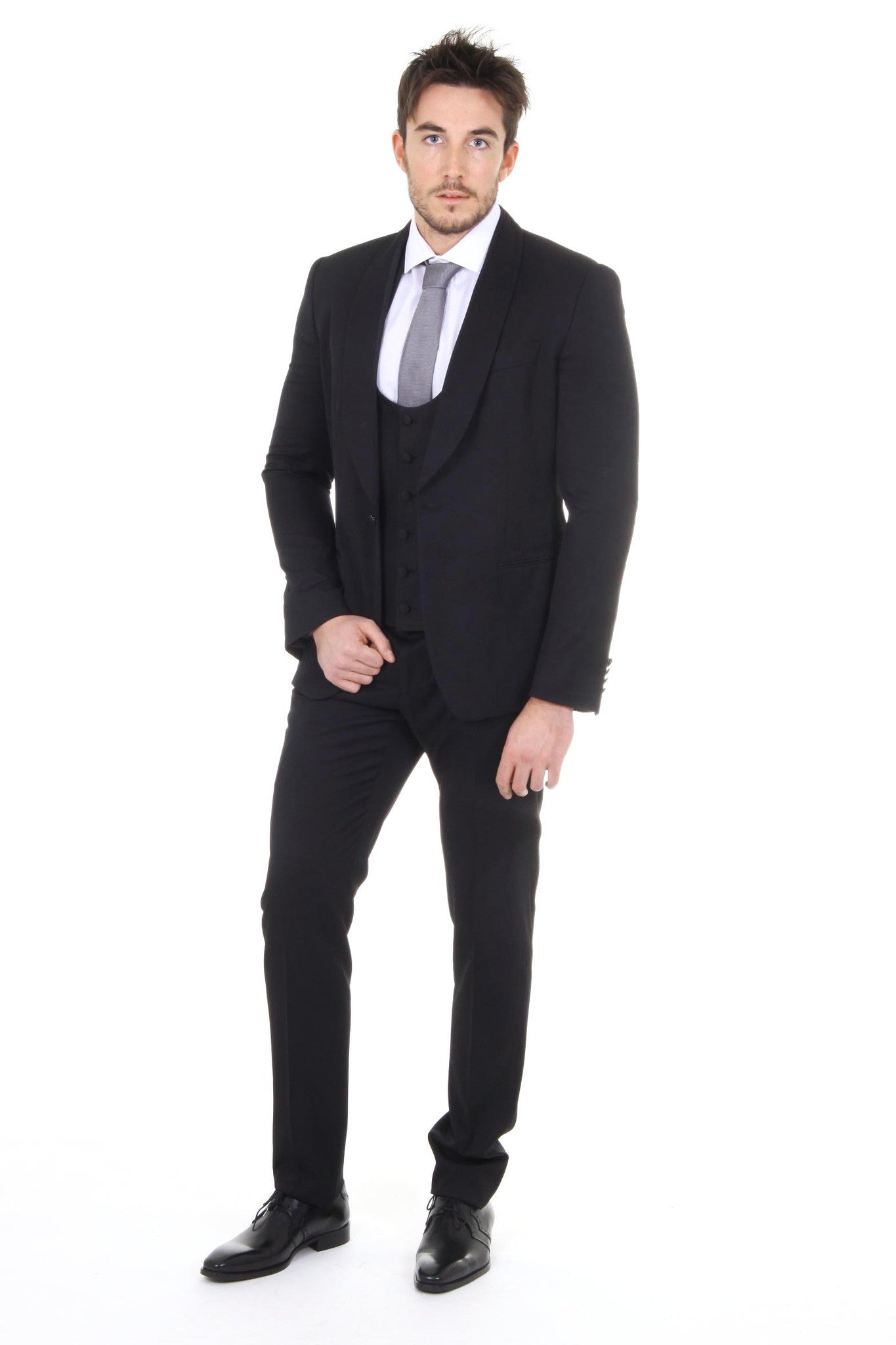 Dolce & Gabbana mens suit with gilet G1KAMT G9Y36 N0000