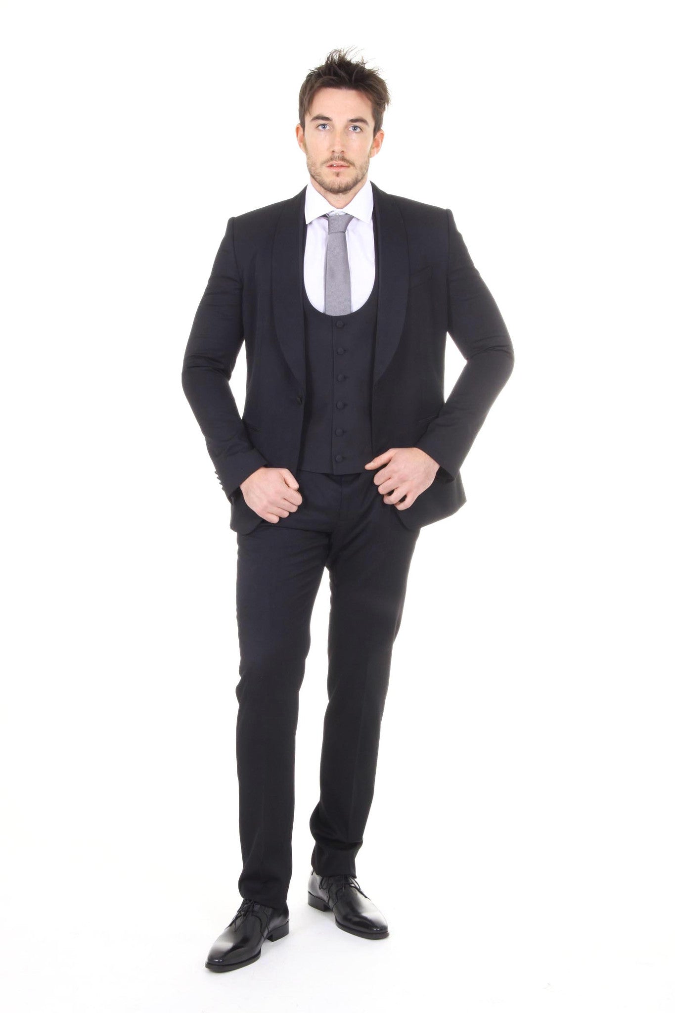 Dolce & Gabbana mens suit with gilet G1KAMT G9Y36 N0000