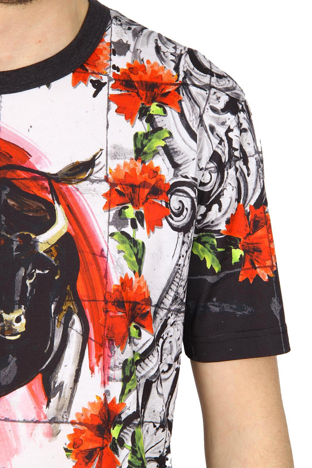 Dolce & Gabbana mens t-shirt short sleeve G8FE9T G7DKH S9000