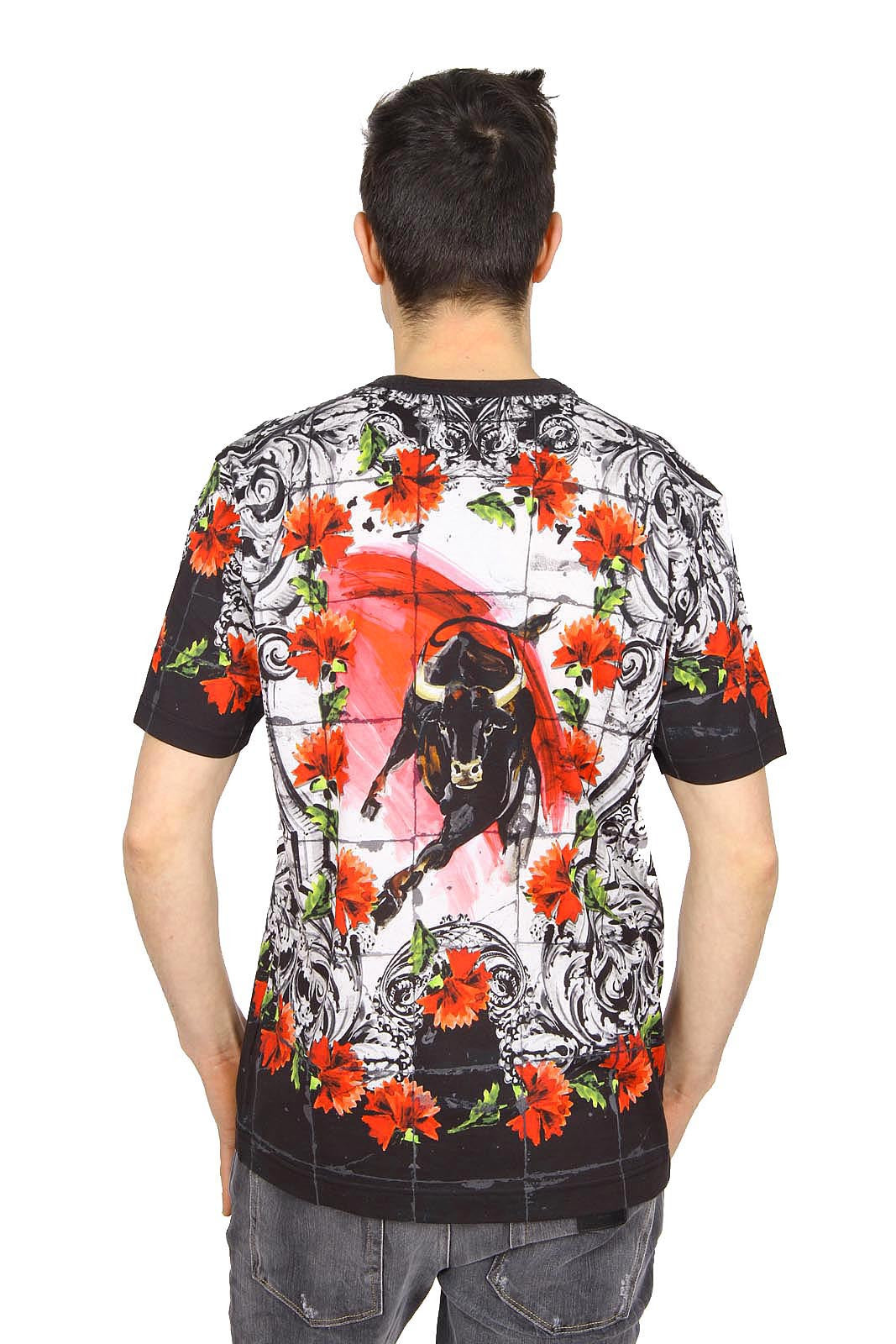 Dolce & Gabbana mens t-shirt short sleeve G8FE9T G7DKH S9000