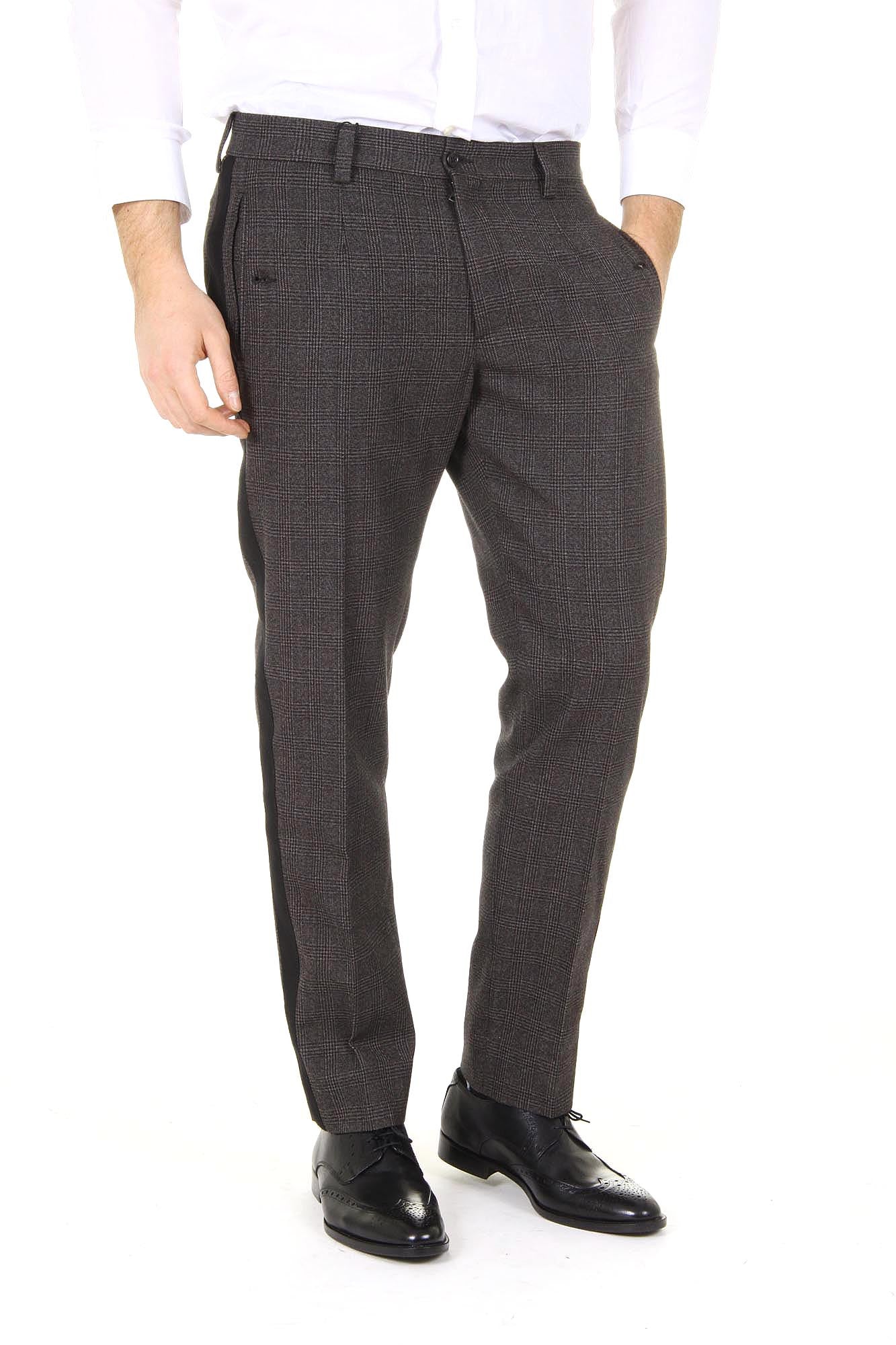 Dolce & Gabbana mens trousers Lambretta virgin wool G4M6AX FQ3DX S8102