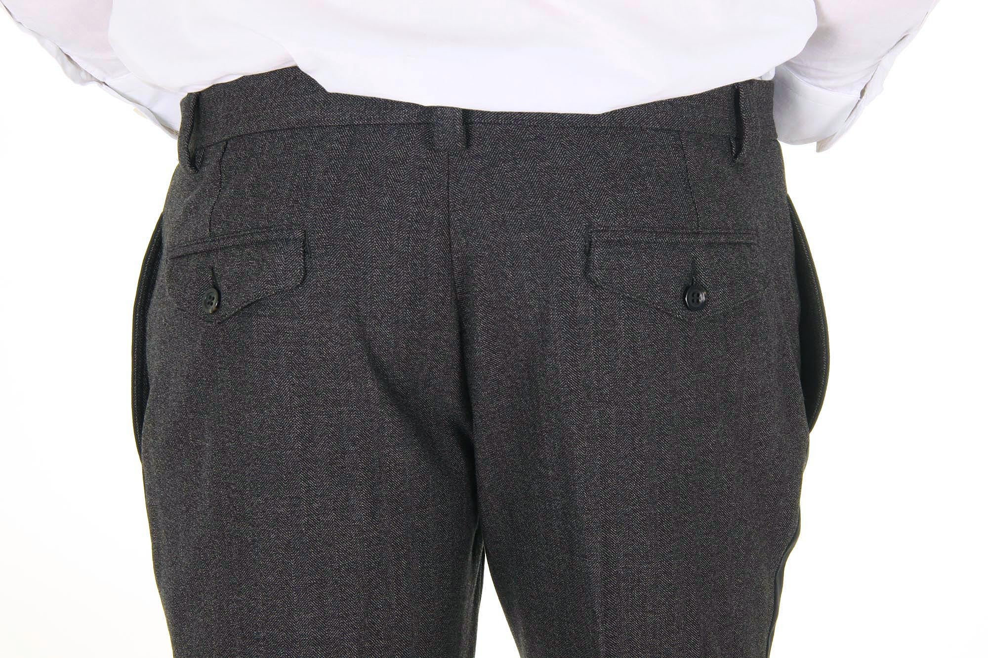 Dolce & Gabbana mens trousers slim fit wool G4M7AX FC3B9 S8032