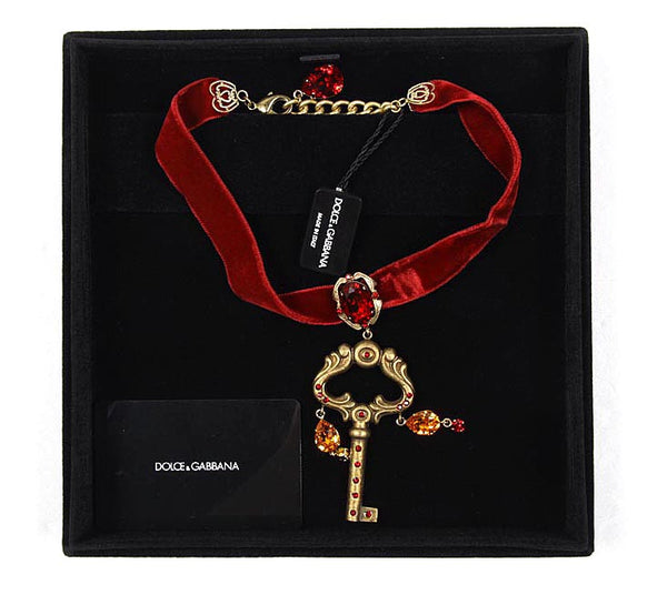 Dolce & Gabbana necklace with key pendant WNG6C1 W0001 ZOO00