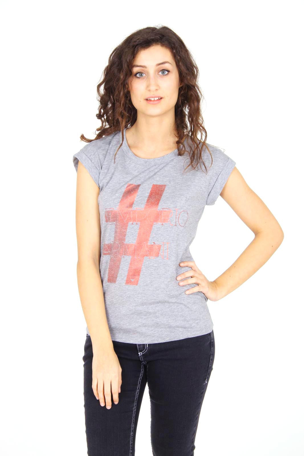 Emporio Armani ladies t-shirt short sleeve AGH64 CQ C2