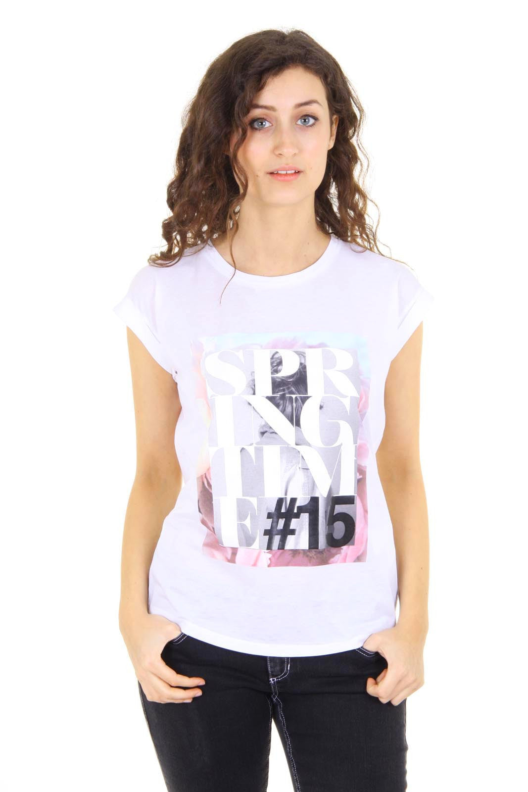 Emporio Armani ladies t-shirt short sleeve AGH68 CQ 10