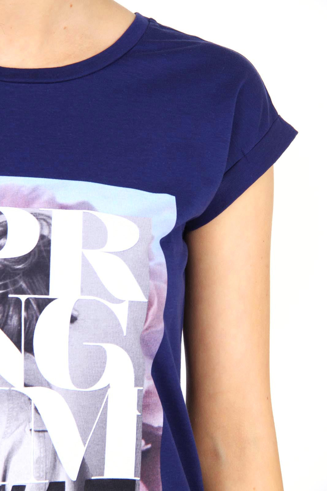 Emporio Armani ladies t-shirt short sleeve AGH68 CQ 35