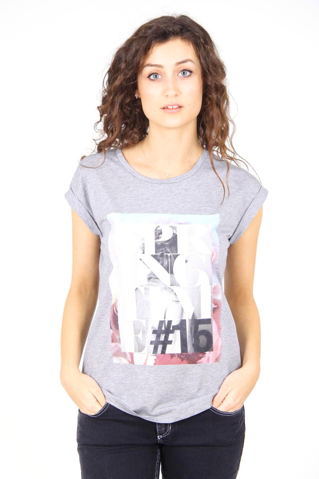 Emporio Armani ladies t-shirt short sleeve AGH68 CQ C2