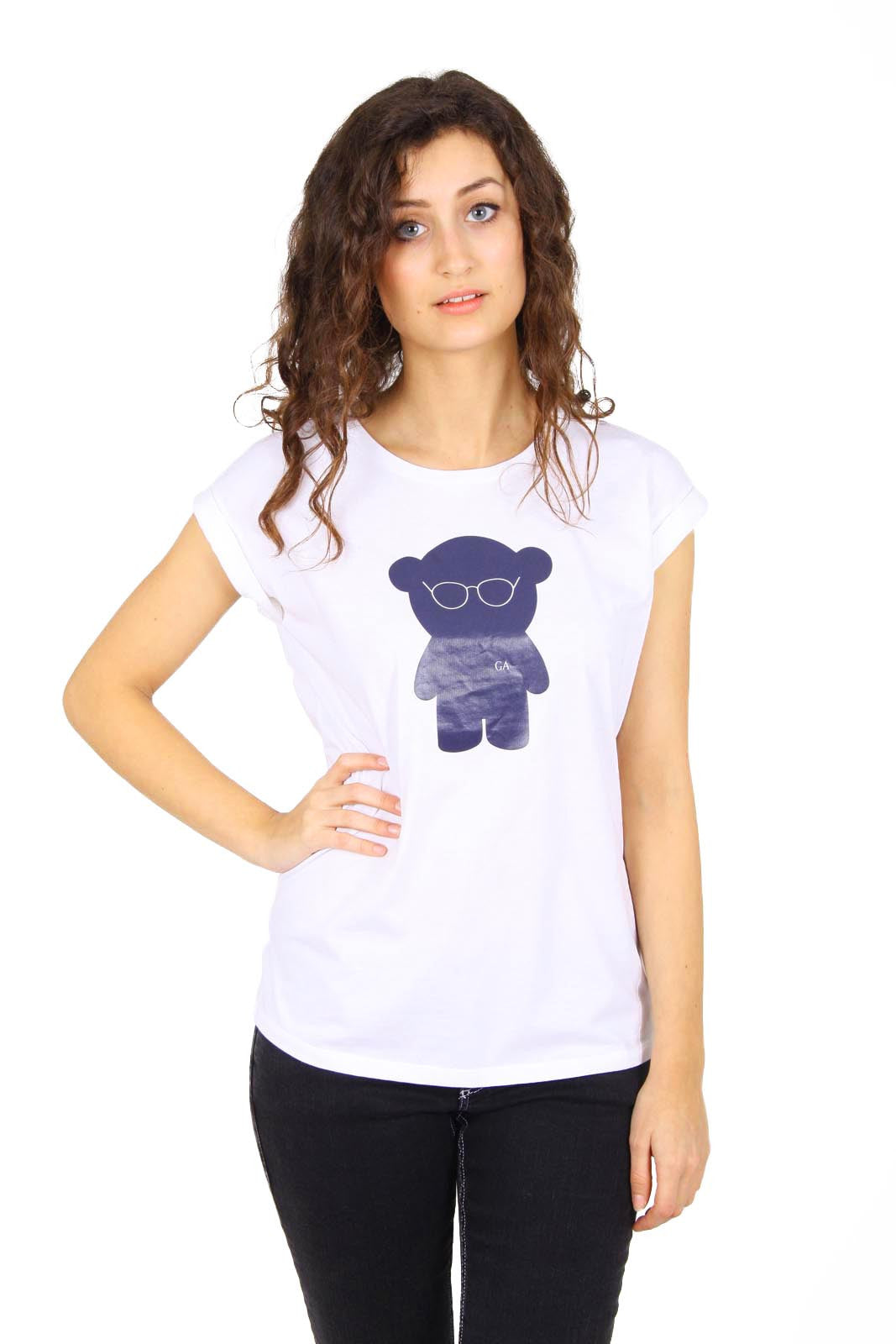 Emporio Armani ladies t-shirt short sleeve AGH76 CZ 10