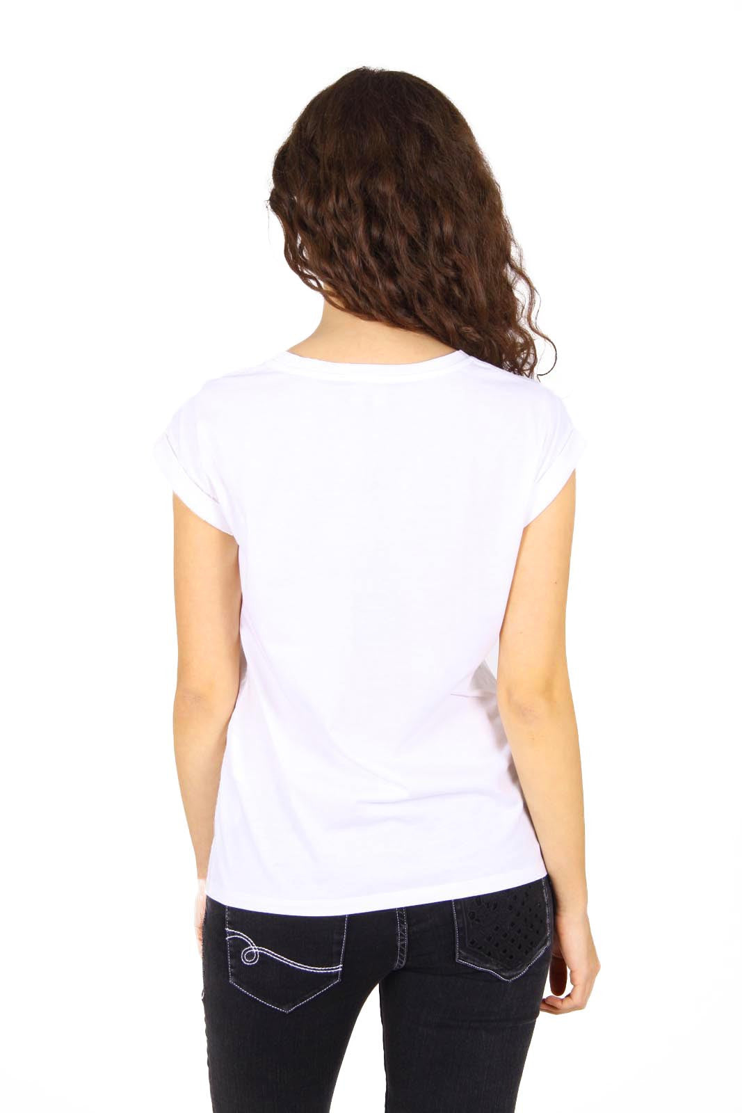 Emporio Armani ladies t-shirt short sleeve AGH76 CZ 10