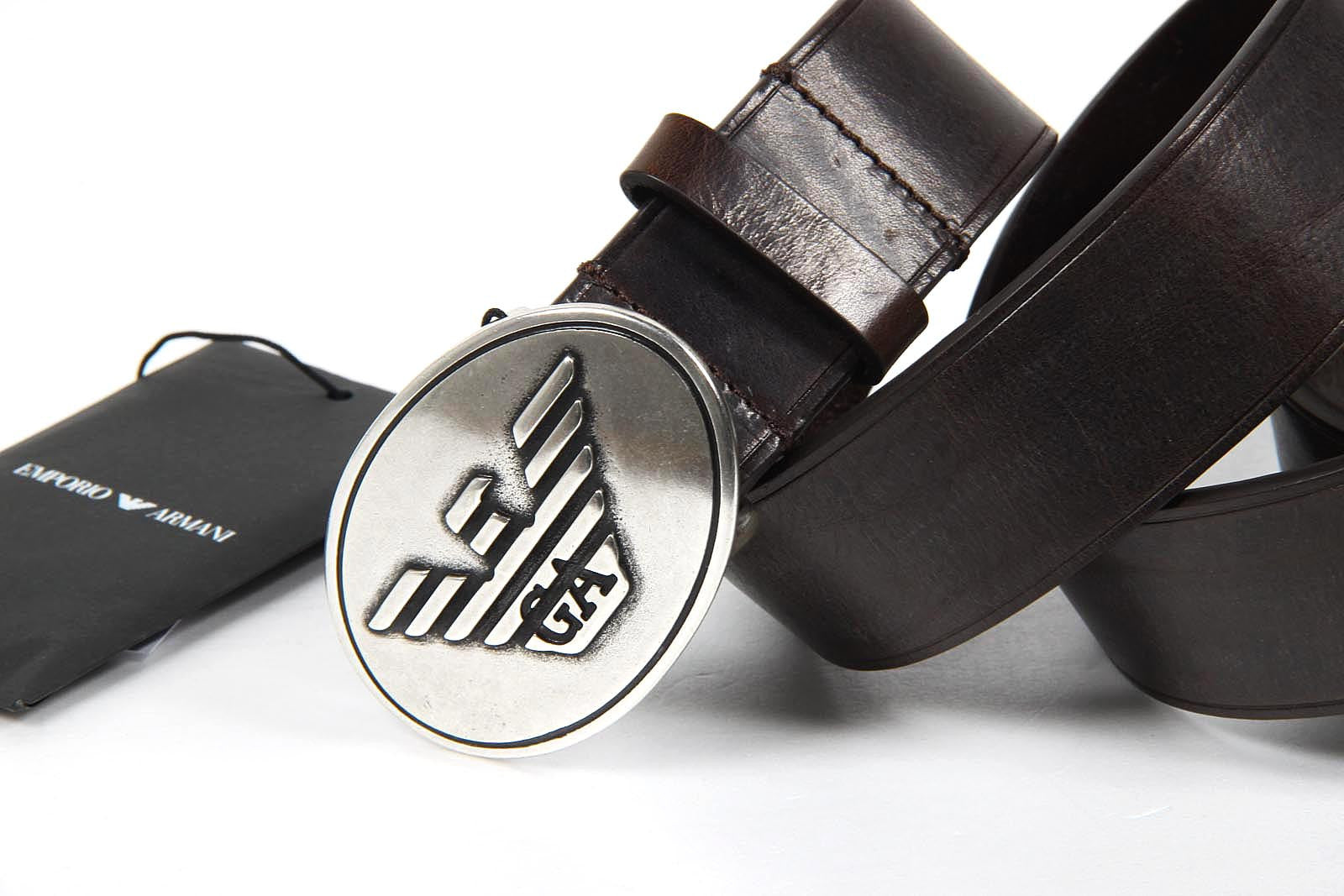 Emporio Armani mens belt YEMH77 YC072 80005