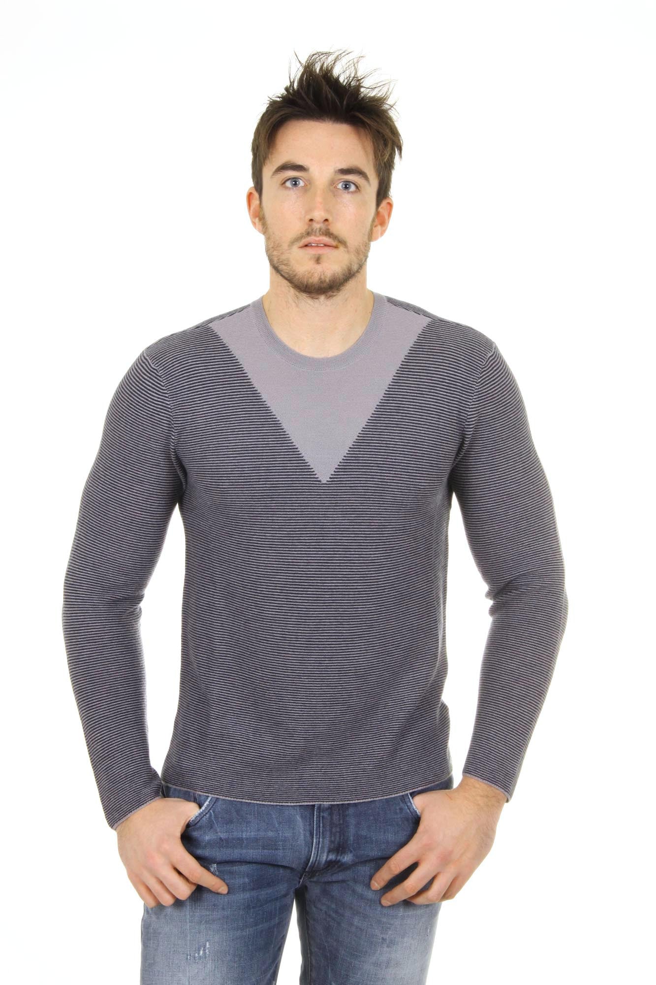 Giorgio Armani mens cashmere sweater round neck SSM27M SS35M 611