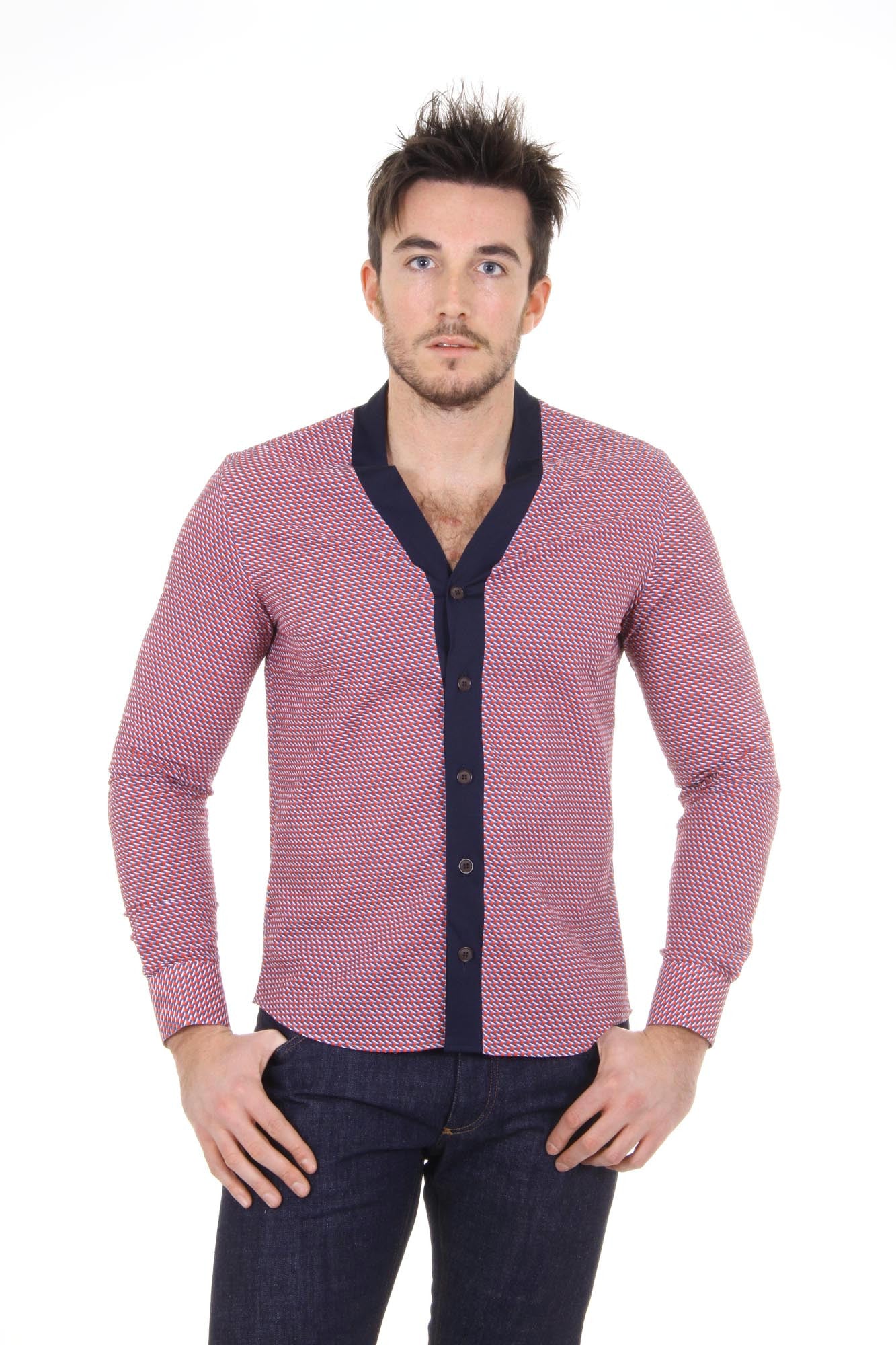 Giorgio Armani mens shirt long sleeve RSC3DT RS37C 037