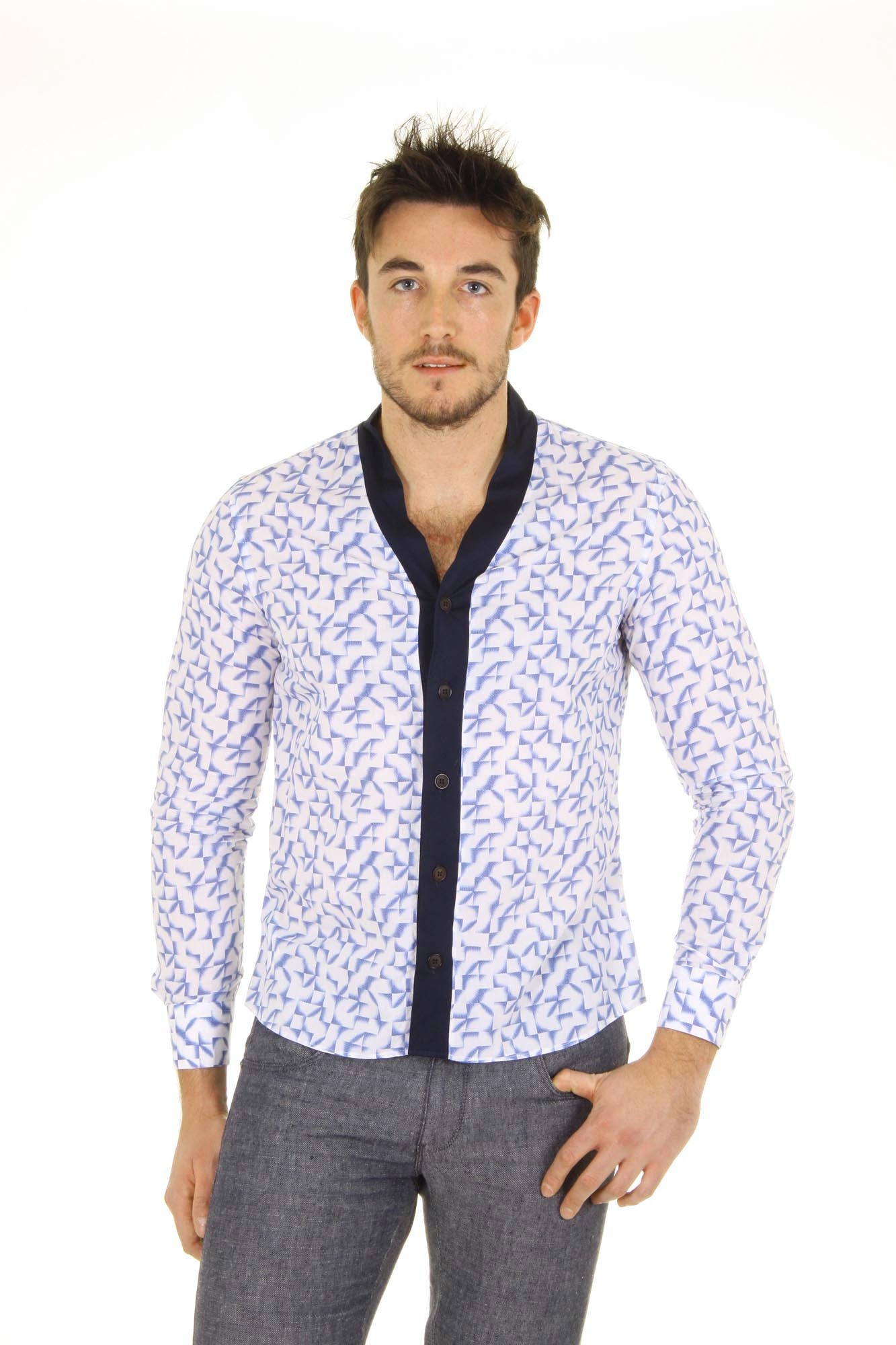 Giorgio Armani mens shirt long sleeve RSC3DT RS48C 041