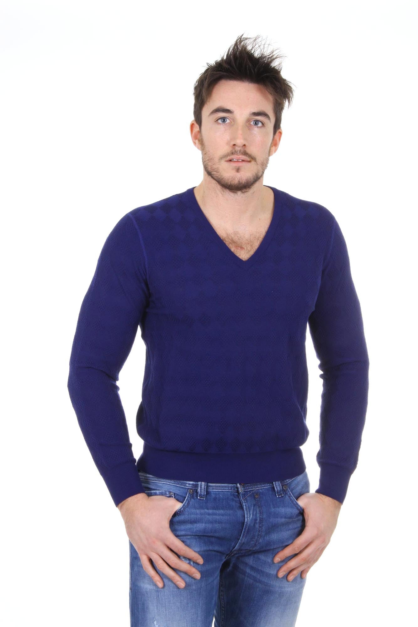 Giorgio Armani mens sweater V neck RSM22M RS20M 904