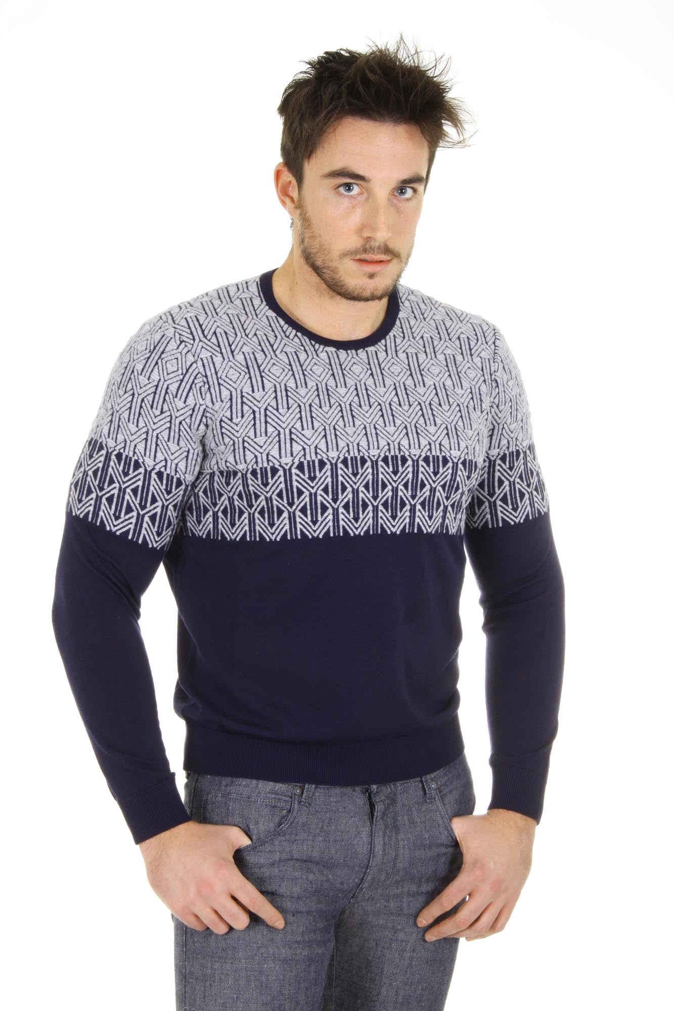 Giorgio Armani mens sweater round neck SSM15M SS25M 905