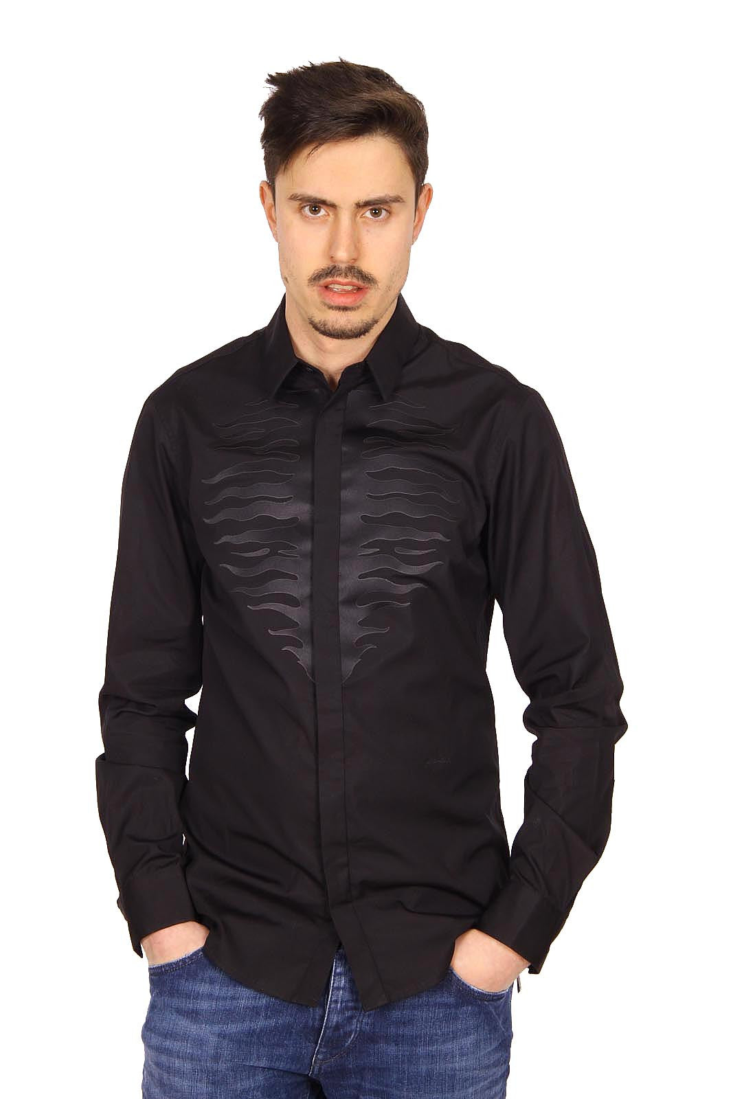 Just Cavalli mens shirt long sleeve S03DL0073 N36518 900