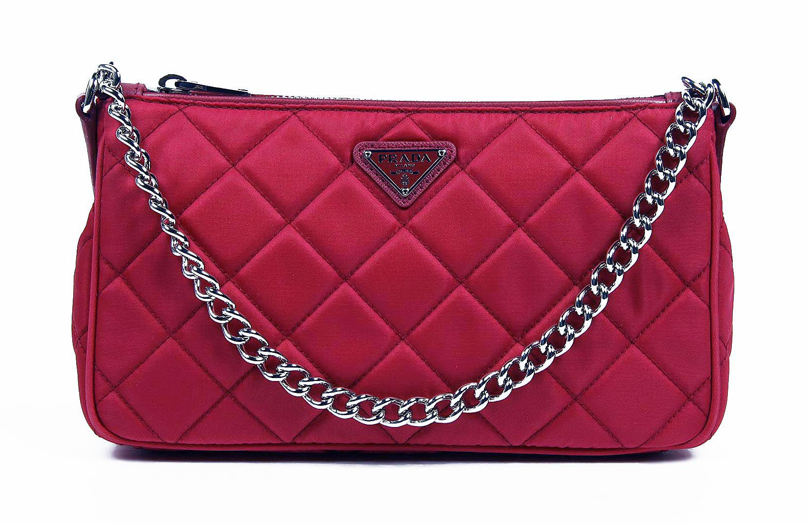 Prada Clutch handbag BT1026 Ibisco Impuntu Tessuto