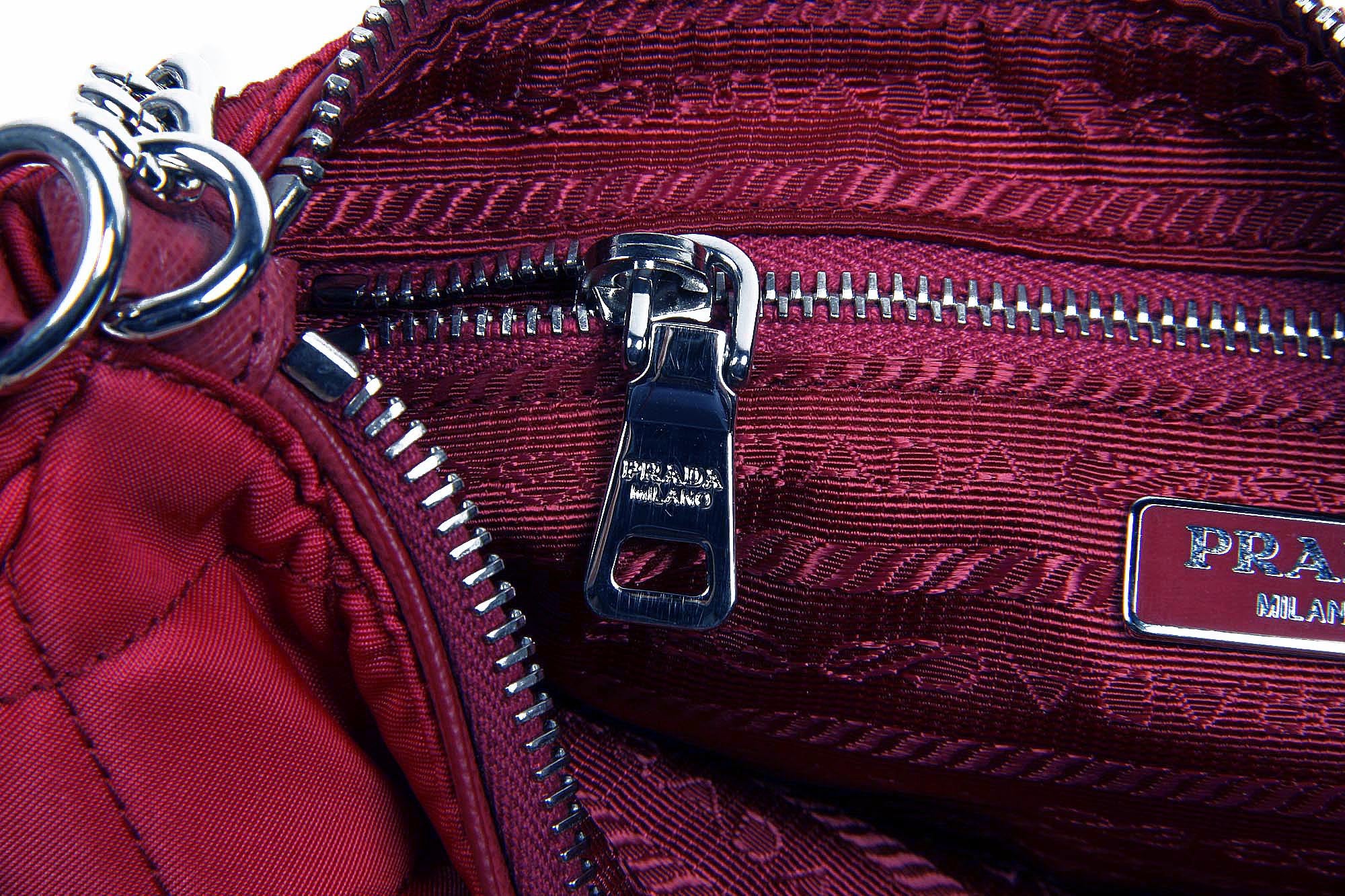 Prada Clutch handbag BT1026 Ibisco Impuntu Tessuto