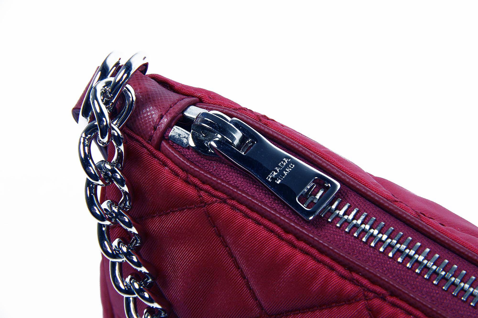 Prada Clutch handbag BT1026 Ibisco Impuntu Tessuto
