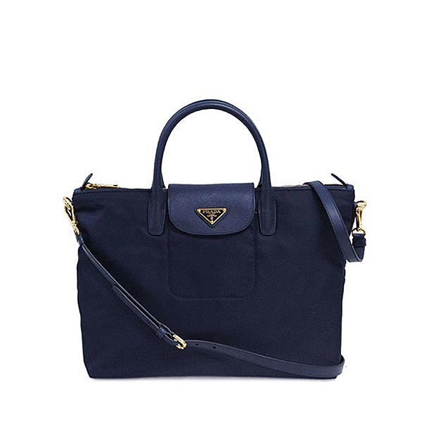 Prada bn2541 tessuto discount & saffiano tote