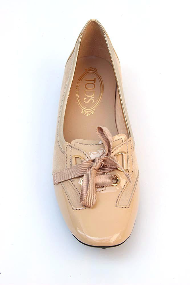 Tod\'s ballerina lace up XXW0EW045013J4071B