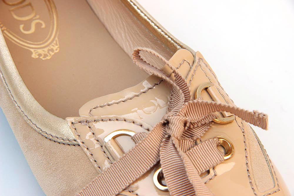 Tod\'s ballerina lace up XXW0EW045013J4071B