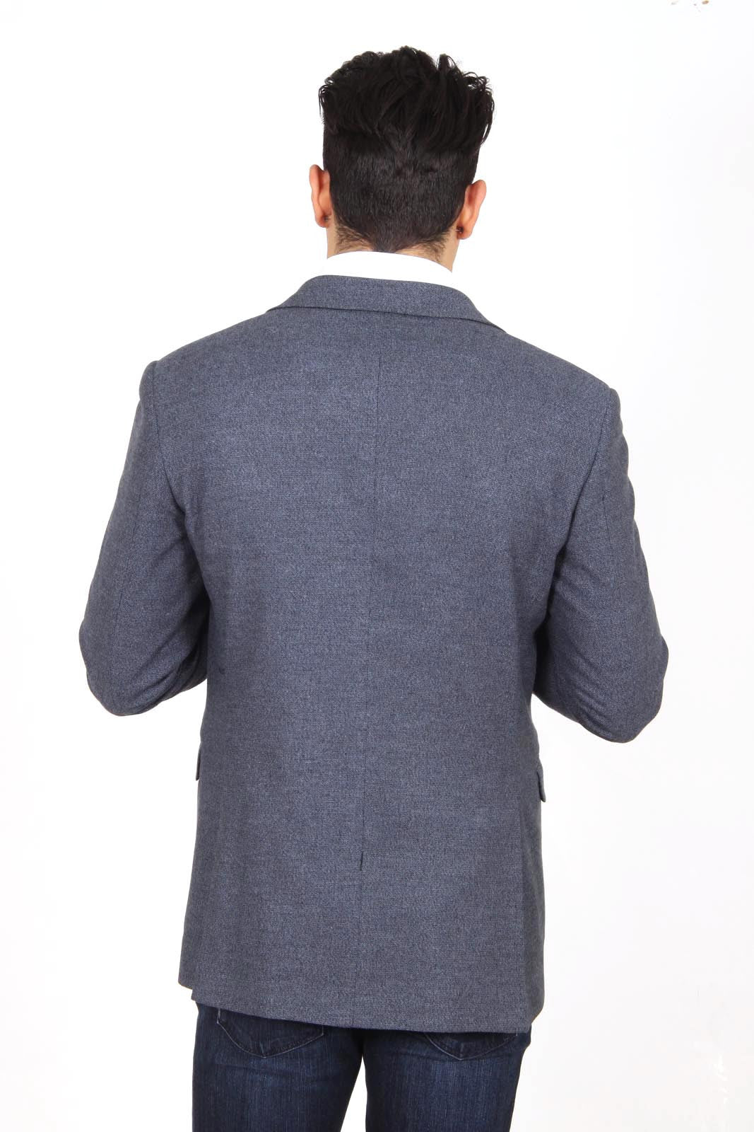 Versace 19.69 Abbigliamento Sportivo Srl mens blazer Clak 2 buttons 04 Grigio