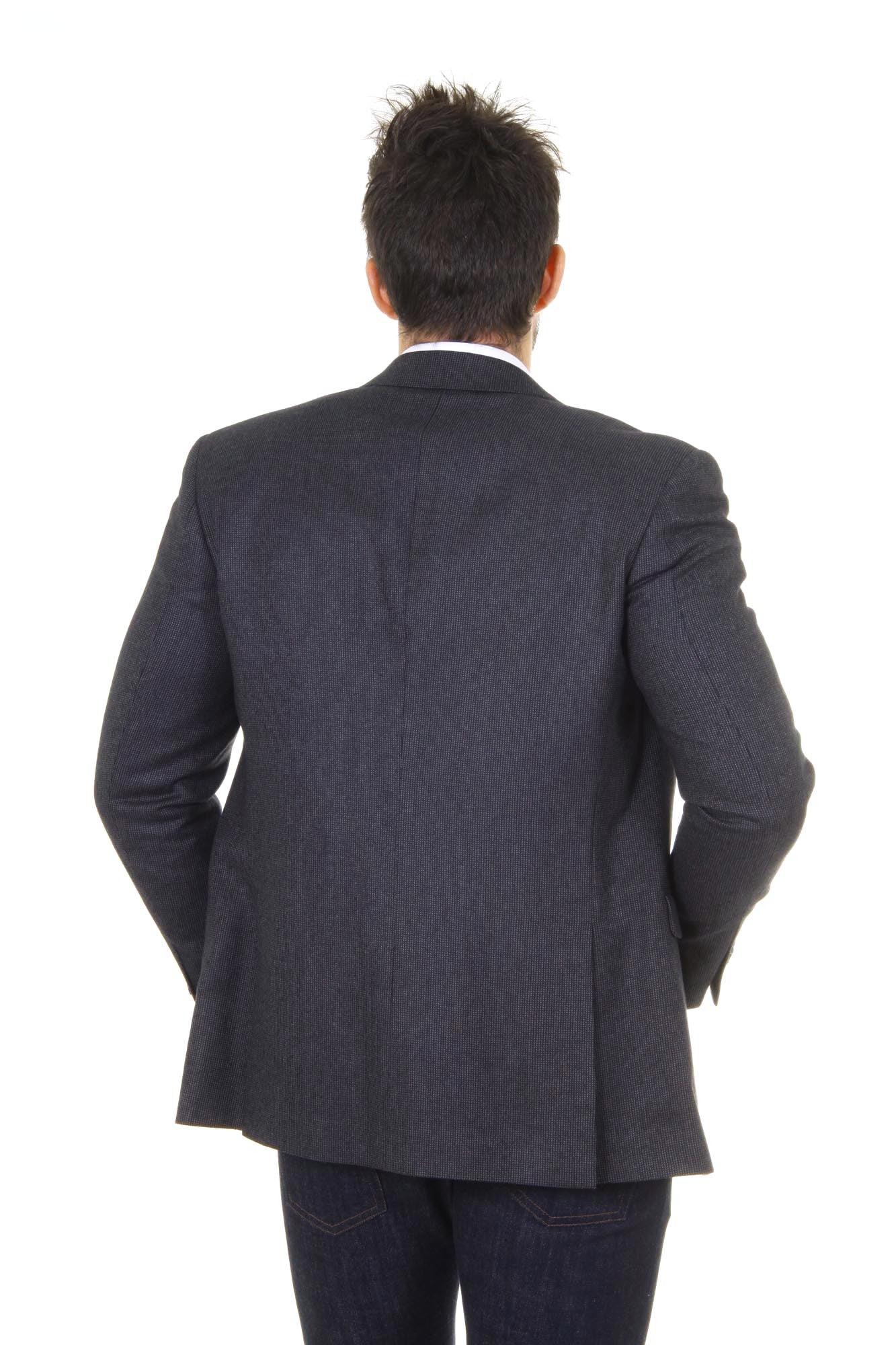 Versace 19.69 Abbigliamento Sportivo Srl mens blazer Clak 2 buttons 11 Grigio