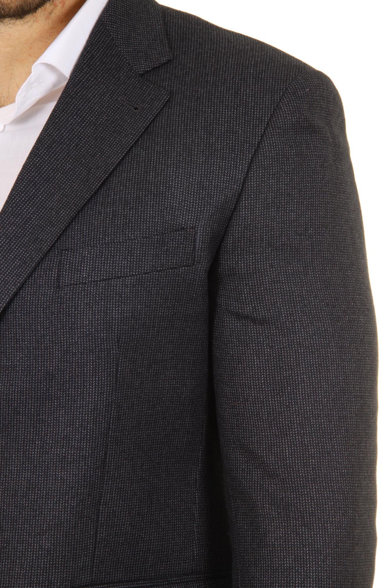 Versace 19.69 Abbigliamento Sportivo Srl mens blazer Clak 2 buttons 11 Grigio