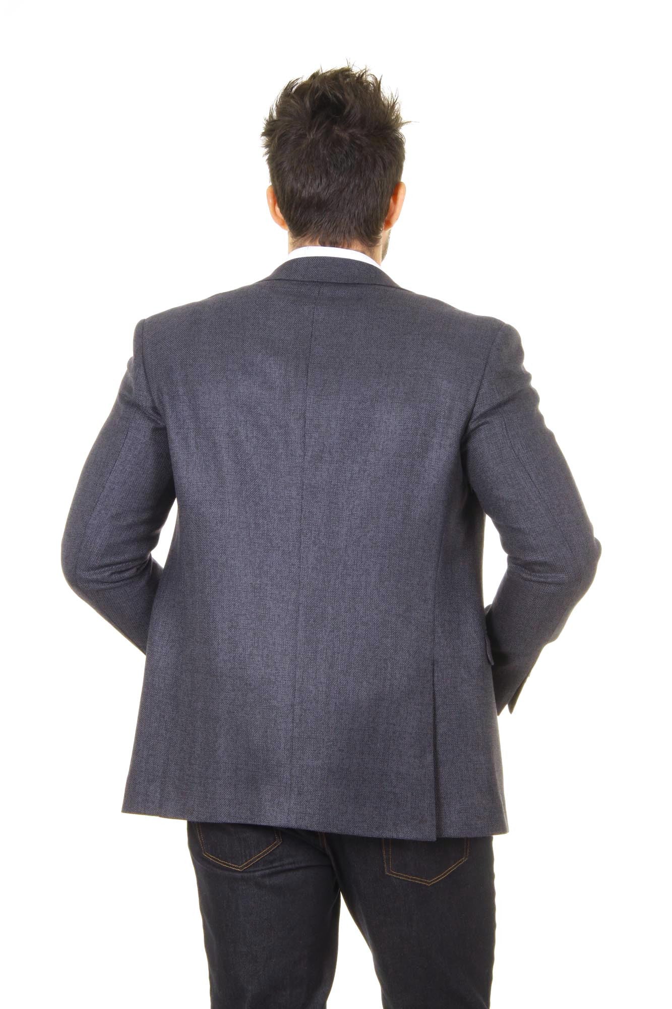 Versace 19.69 Abbigliamento Sportivo Srl mens blazer Clak 2 buttons 22 Grigio