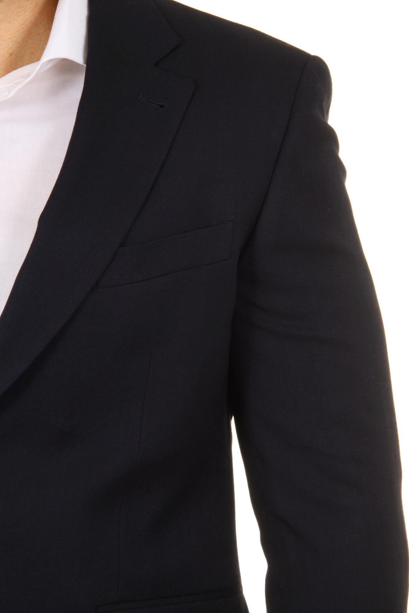 Versace 19.69 Abbigliamento Sportivo Srl mens blazer Clak 2 buttons 23 Blu