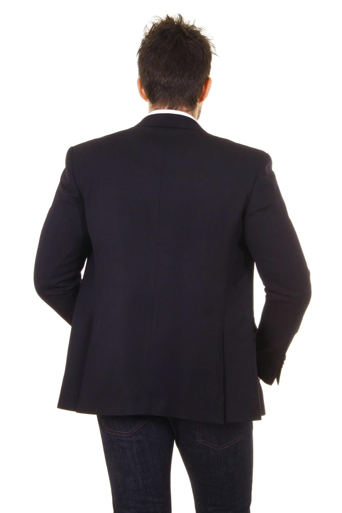 Versace 19.69 Abbigliamento Sportivo Srl mens blazer Clak 2 buttons 23 Blu