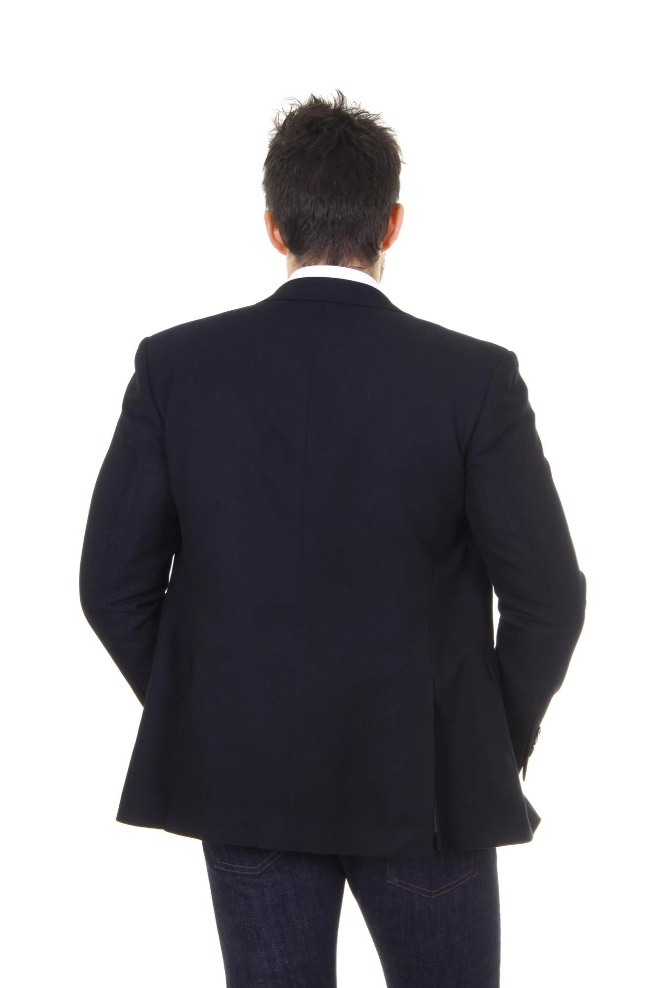 Versace 19.69 Abbigliamento Sportivo Srl mens blazer Clak 2 buttons 25 Nero