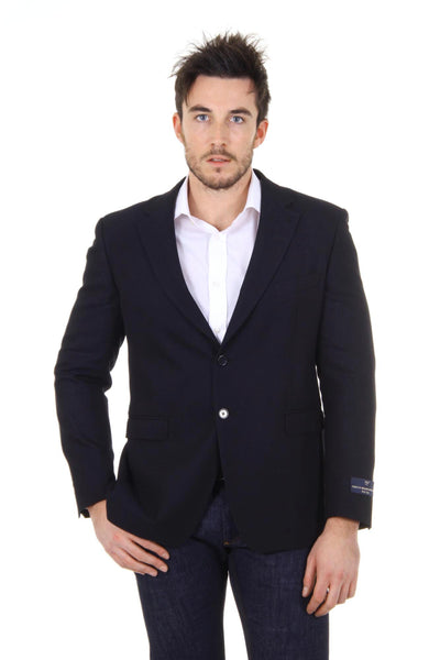 Versace 19.69 Abbigliamento Sportivo Srl mens blazer Clak 2 buttons 25 Nero