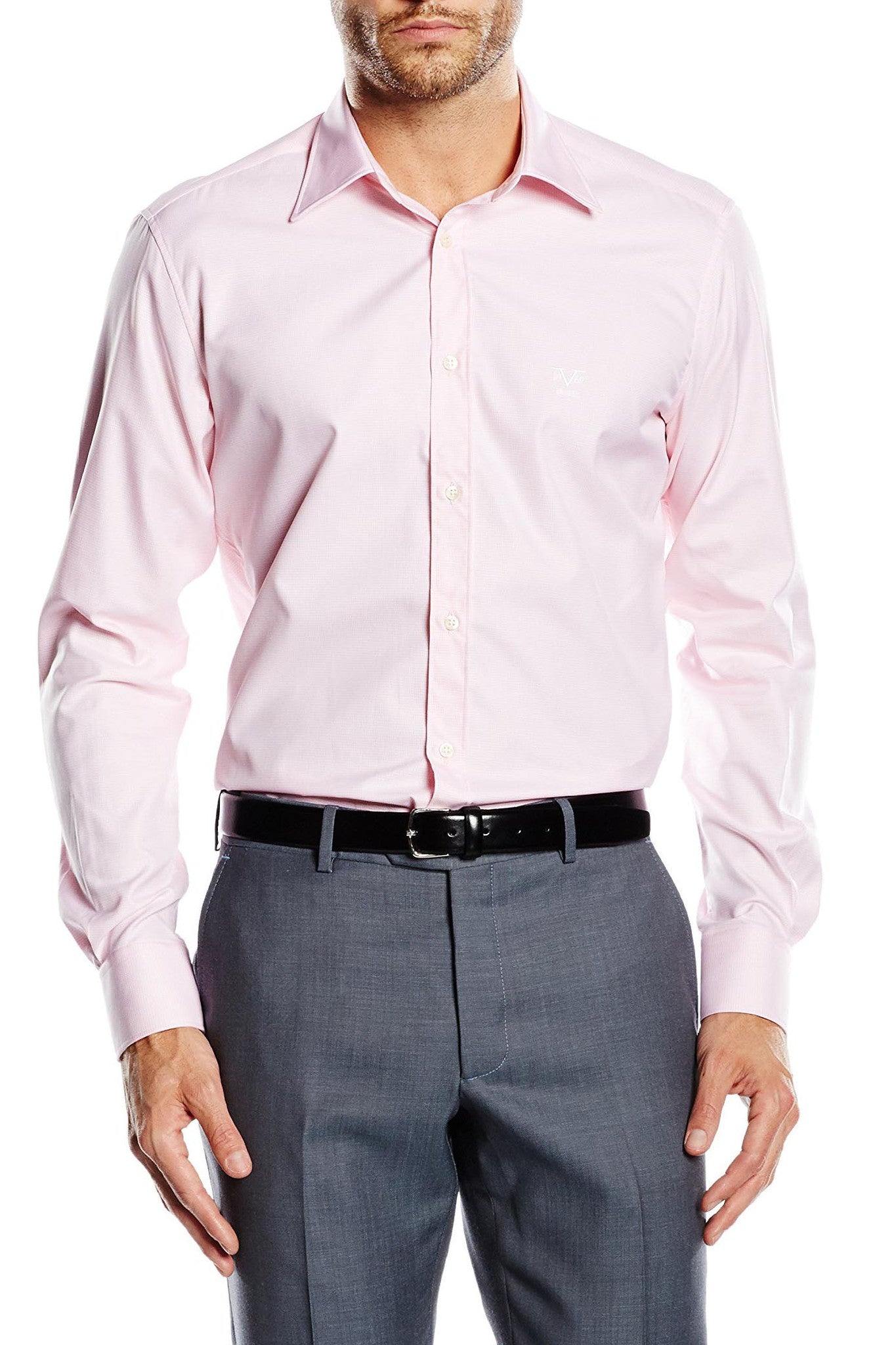 Versace 19.69 Abbigliamento Sportivo Srl mens fit modern long sleeve shirt MCC61