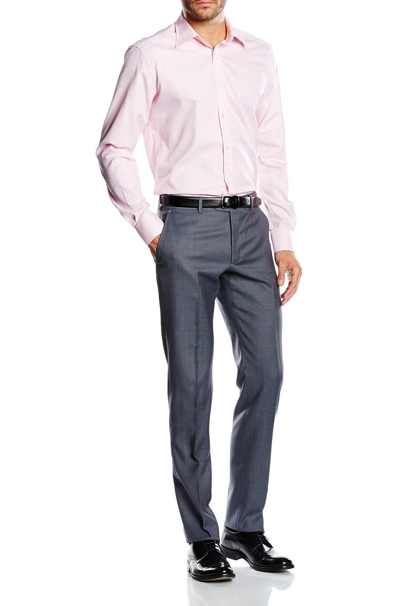 Versace 19.69 Abbigliamento Sportivo Srl mens fit modern long sleeve shirt MCC61