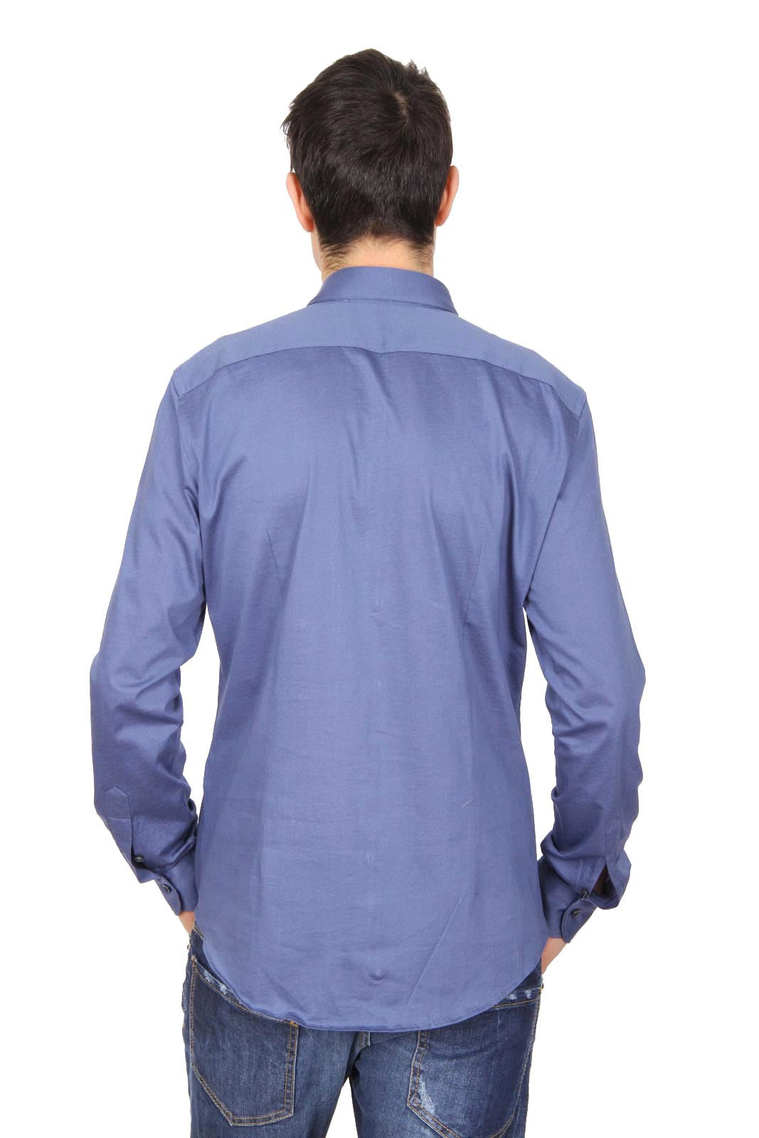 Versace 19.69 Abbigliamento Sportivo Srl mens long sleeve shirt Paris Jersey Avio