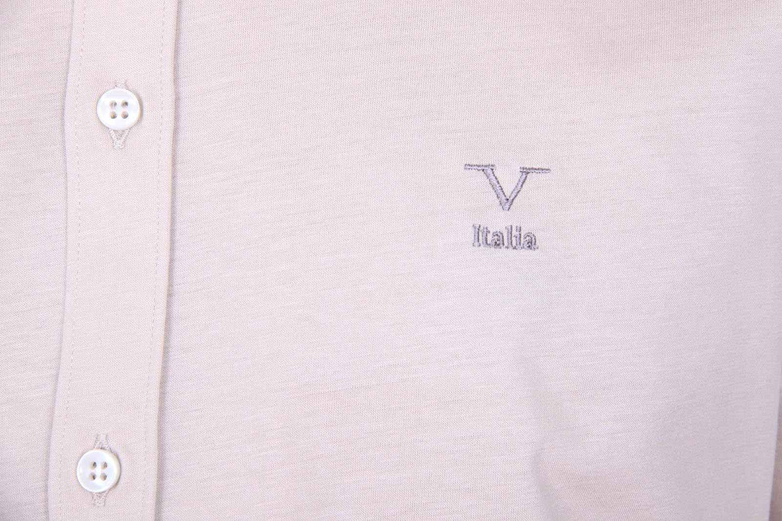 Versace 19.69 Abbigliamento Sportivo Srl mens long sleeve shirt Paris Jersey Beige