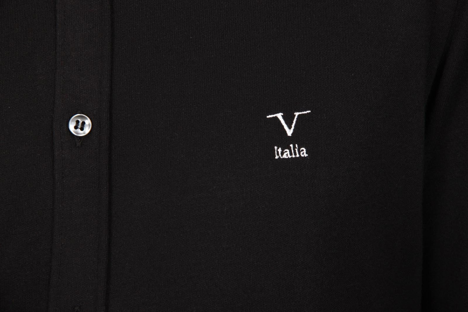 Versace 19.69 Abbigliamento Sportivo Srl mens long sleeve shirt Paris Jersey Nero