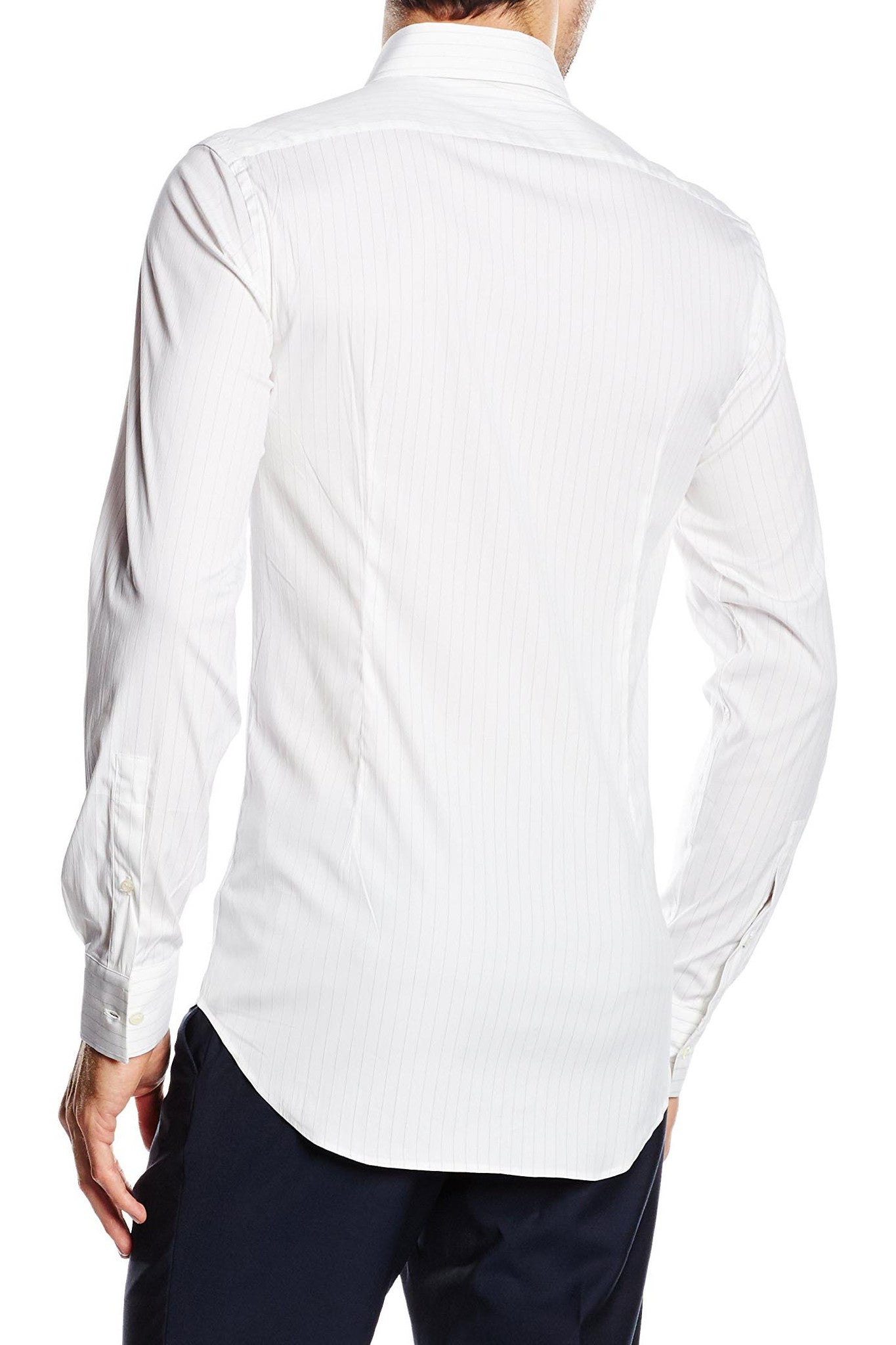 Versace 19.69 Abbigliamento Sportivo Srl mens slim fit long sleeve shirt SBD01