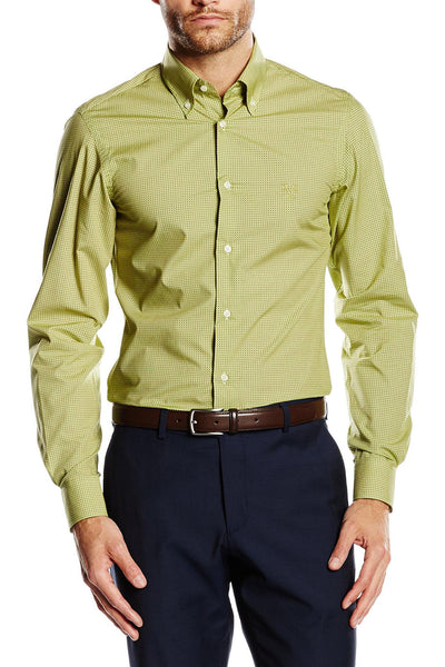 Versace 19.69 Abbigliamento Sportivo Srl mens slim fit long sleeve shirt SBD66