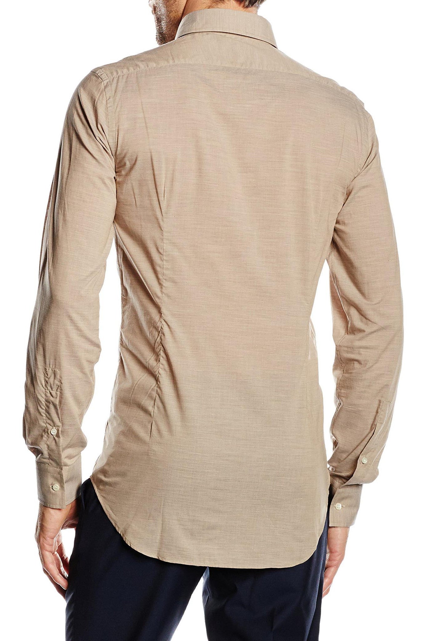 Versace 19.69 Abbigliamento Sportivo Srl mens slim fit long sleeve shirt SBD70