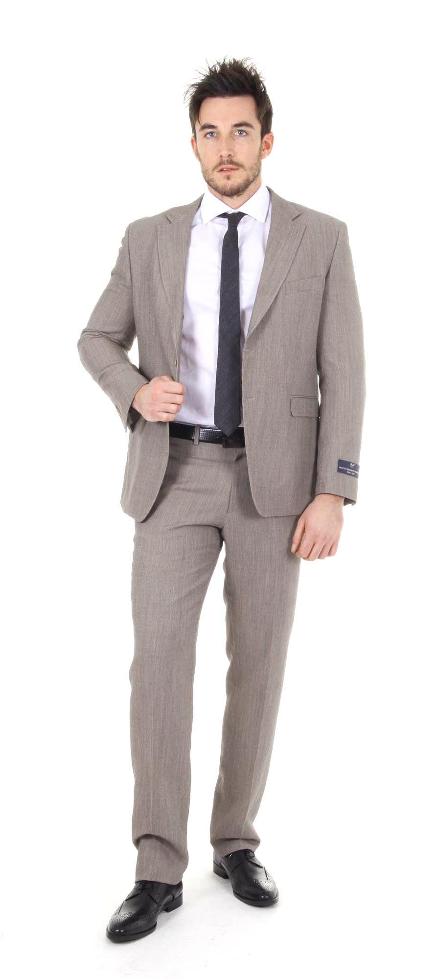 Versace 19.69 Abbigliamento Sportivo Srl mens suit Clak 2 buttons 01 Beige