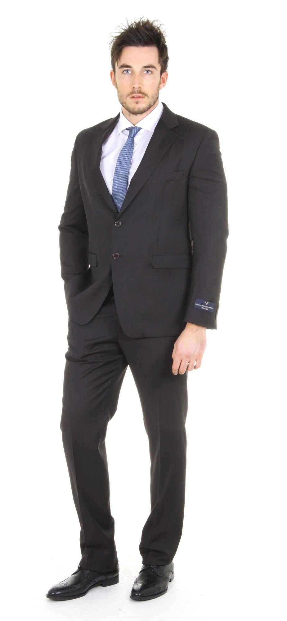 Versace 19.69 Abbigliamento Sportivo Srl mens suit Clak 2 buttons 02 Marrone