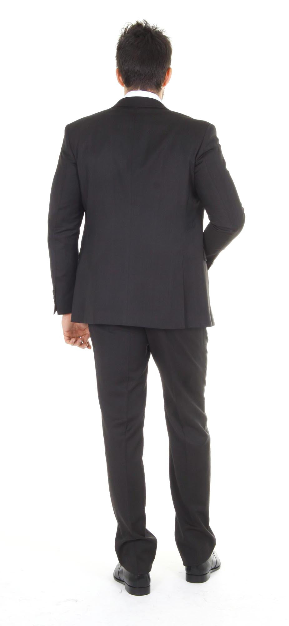 Versace 19.69 Abbigliamento Sportivo Srl mens suit Clak 2 buttons 02 Marrone